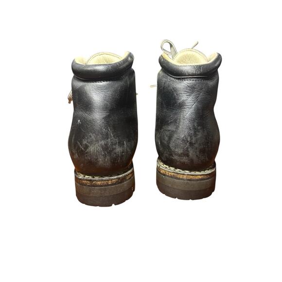 Vintage Standard Limmer Hiking Boots Men’s Size 7.5 Handmade Leather Trail Boots - Picture 3 of 12